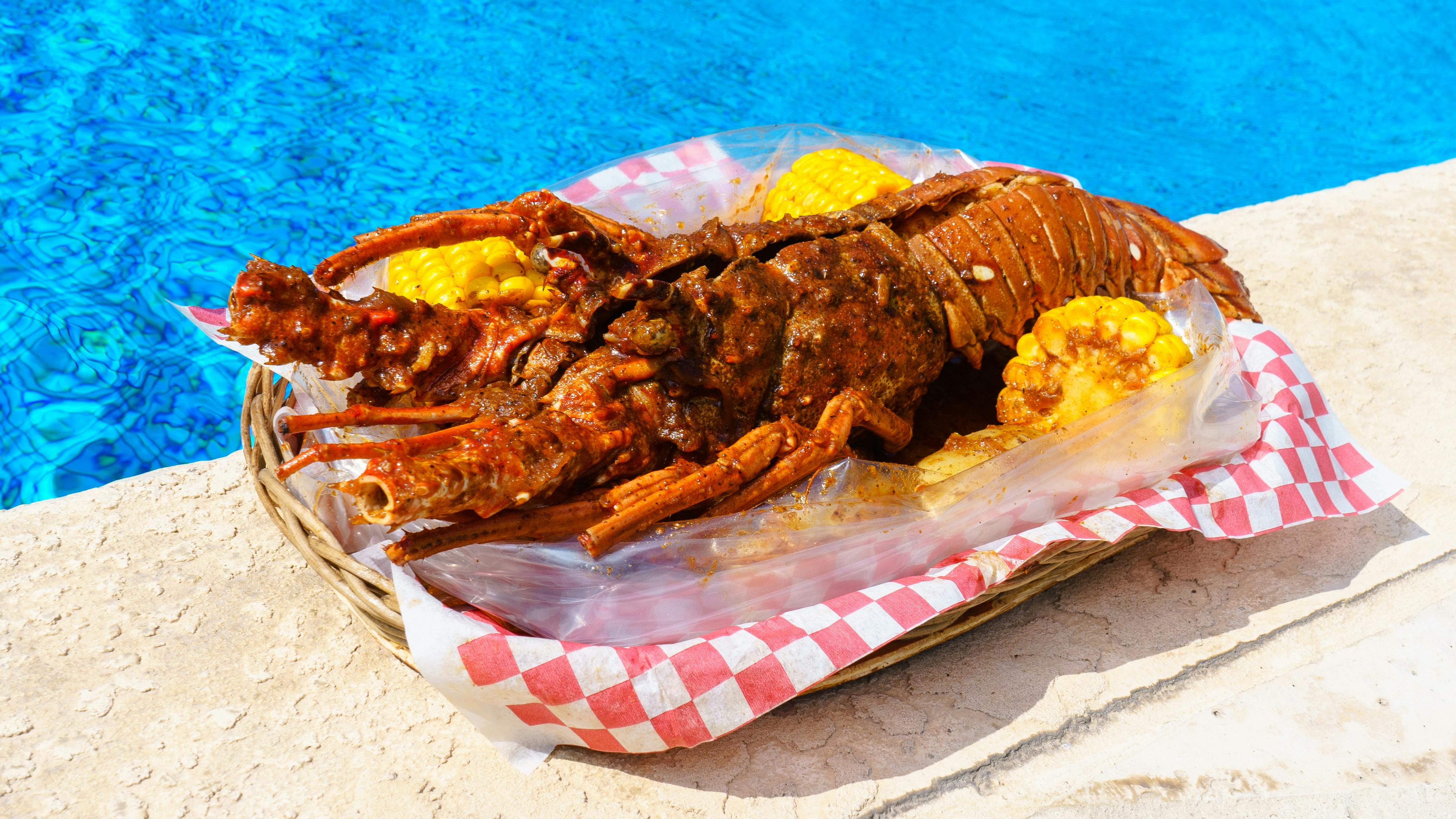 Homard grillé