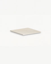 Eckablage in Creme-Beige PILOTIS, freigestelltes Packshot auf weißem Hintergrund