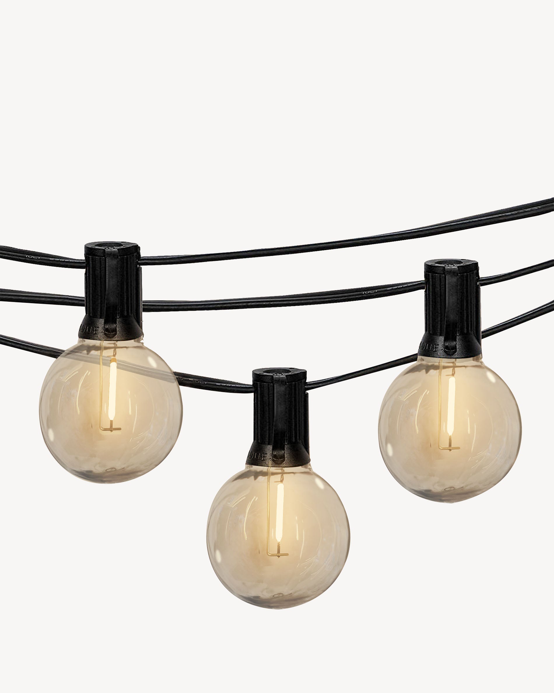 Lichterkette mit Glühfaden