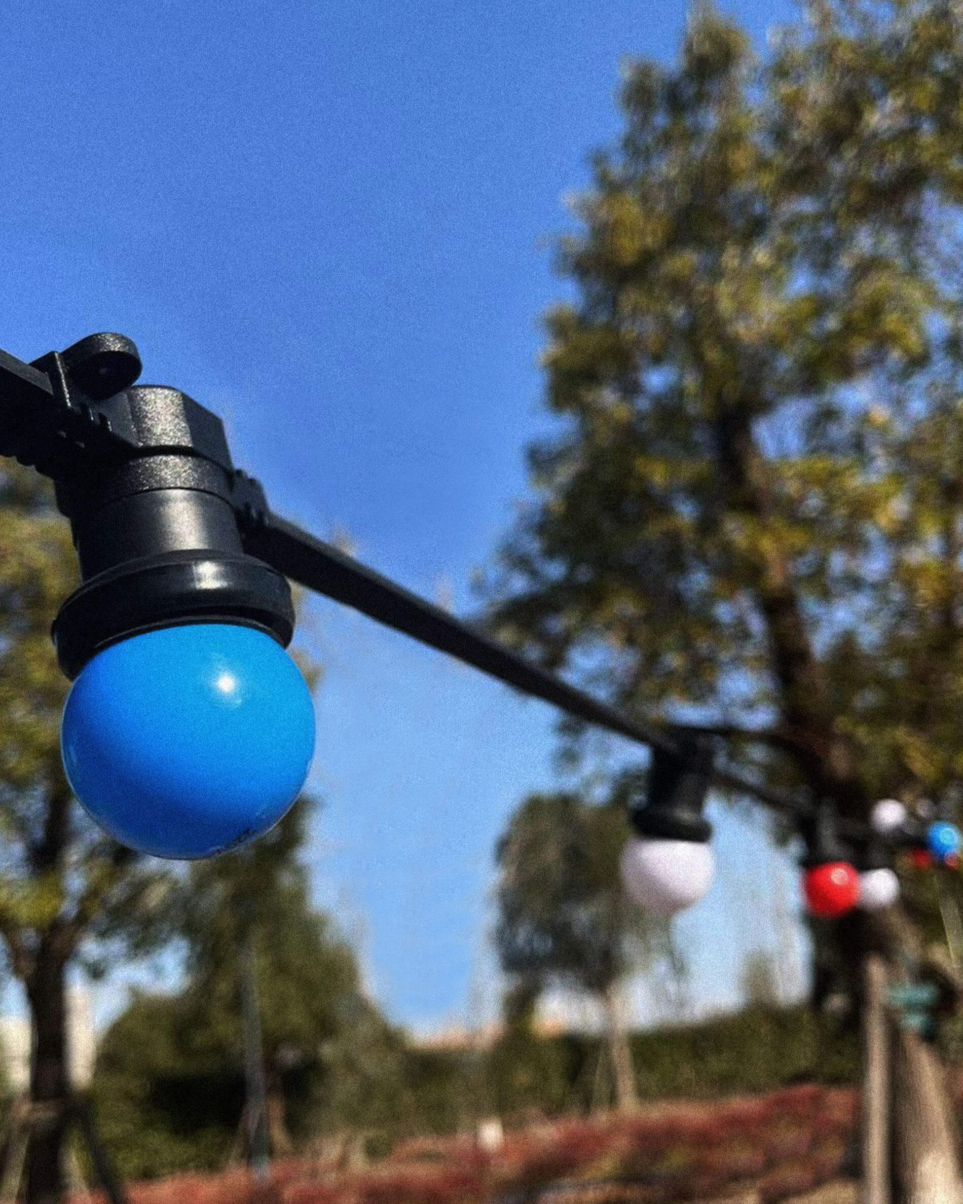 Guinguette-Lichterkette Frankreich