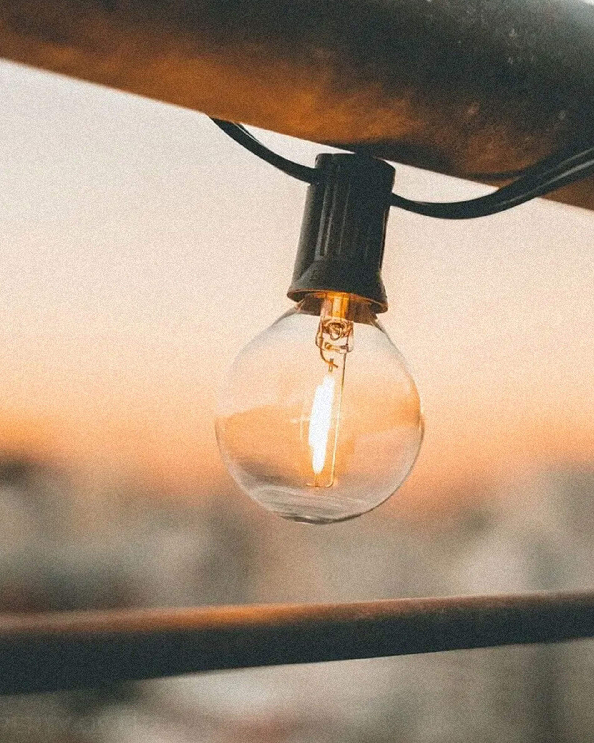 Lichterkette mit Filament