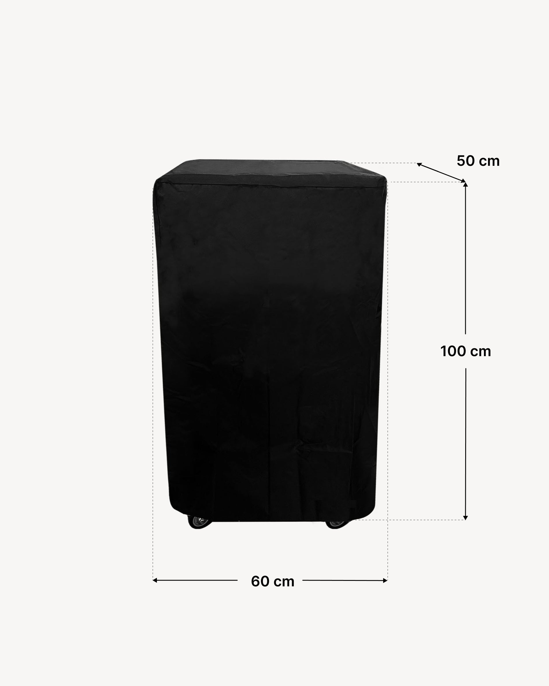 Abmessungen Abdeckhaube Beistelltisch 50x60