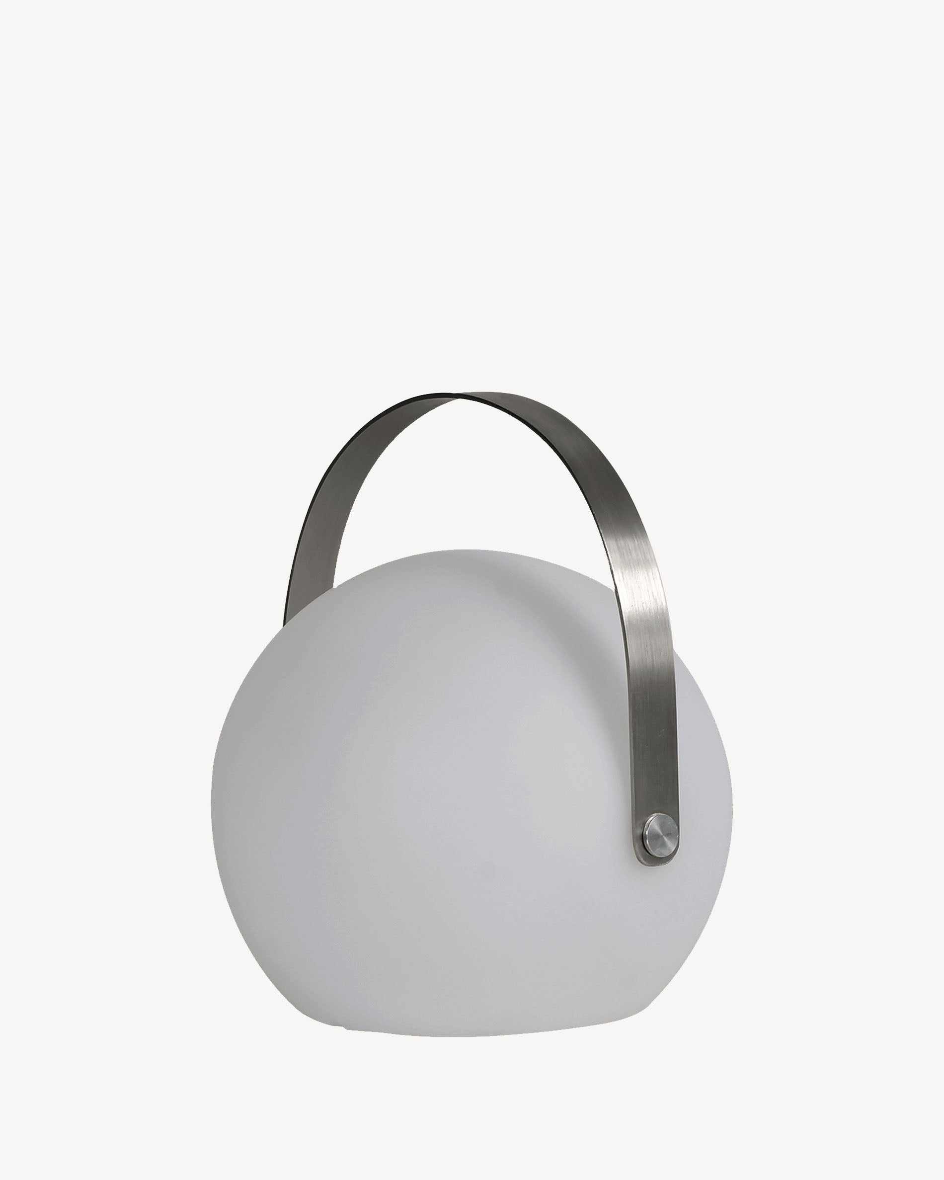 Runde, wiederaufladbare Außenleuchte