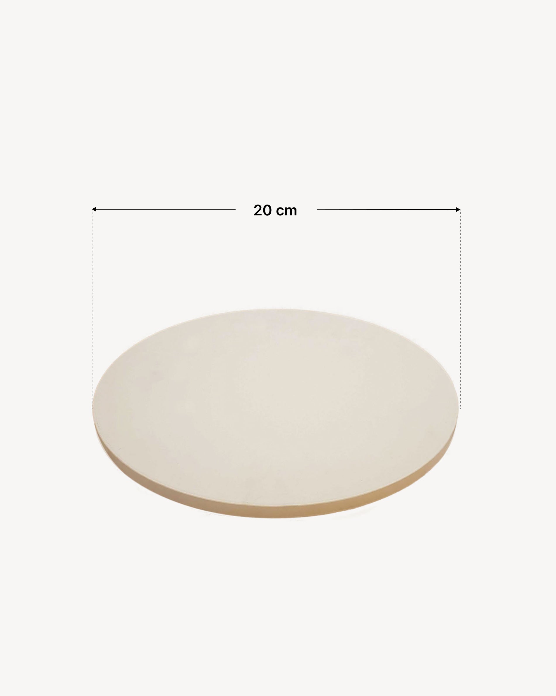 Abmessungen Pizzastein Little Kokko 13"