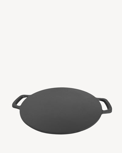 Runde Gusseisen-Grillplatte