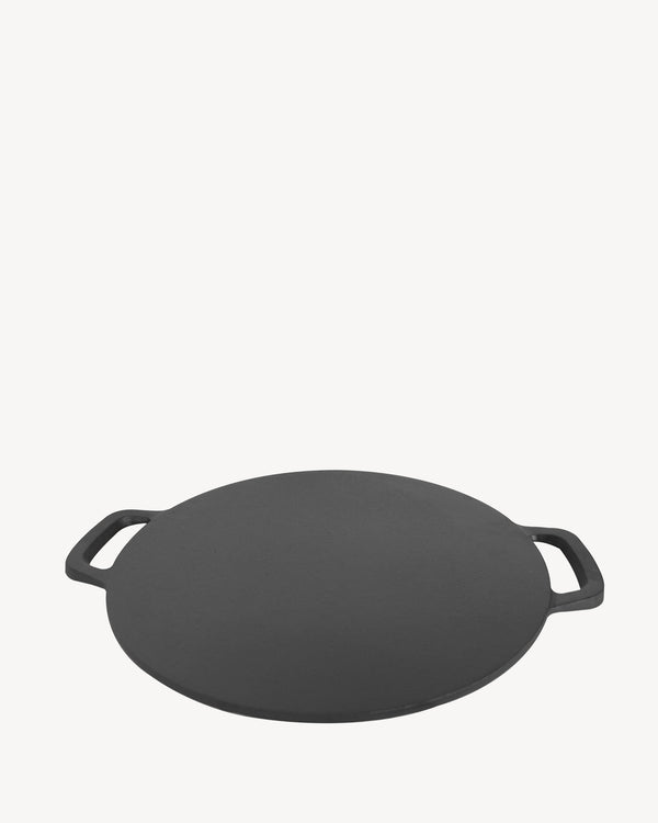 Runde Gusseisen-Grillplatte