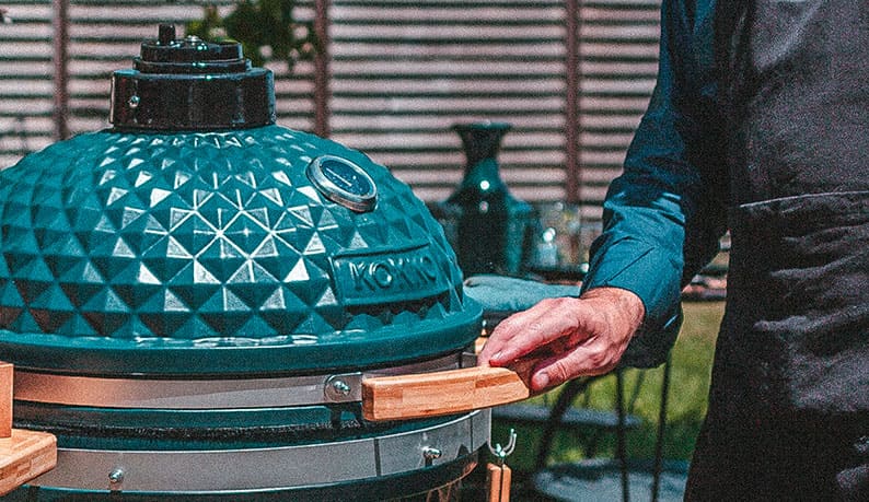 Kamado Kokko ozeanblau
