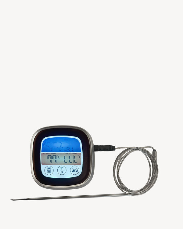 Thermometer mit Sonde für Grill